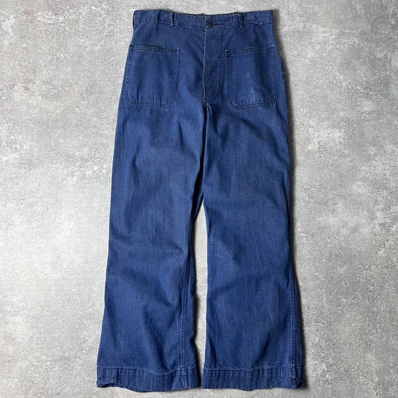 【ryoko様】70s米海軍実物USNavy 30R セーラーパンツフレア ryoko様】70s米海軍実物USNavy 30R セーラーパンツフレア - メルカリ