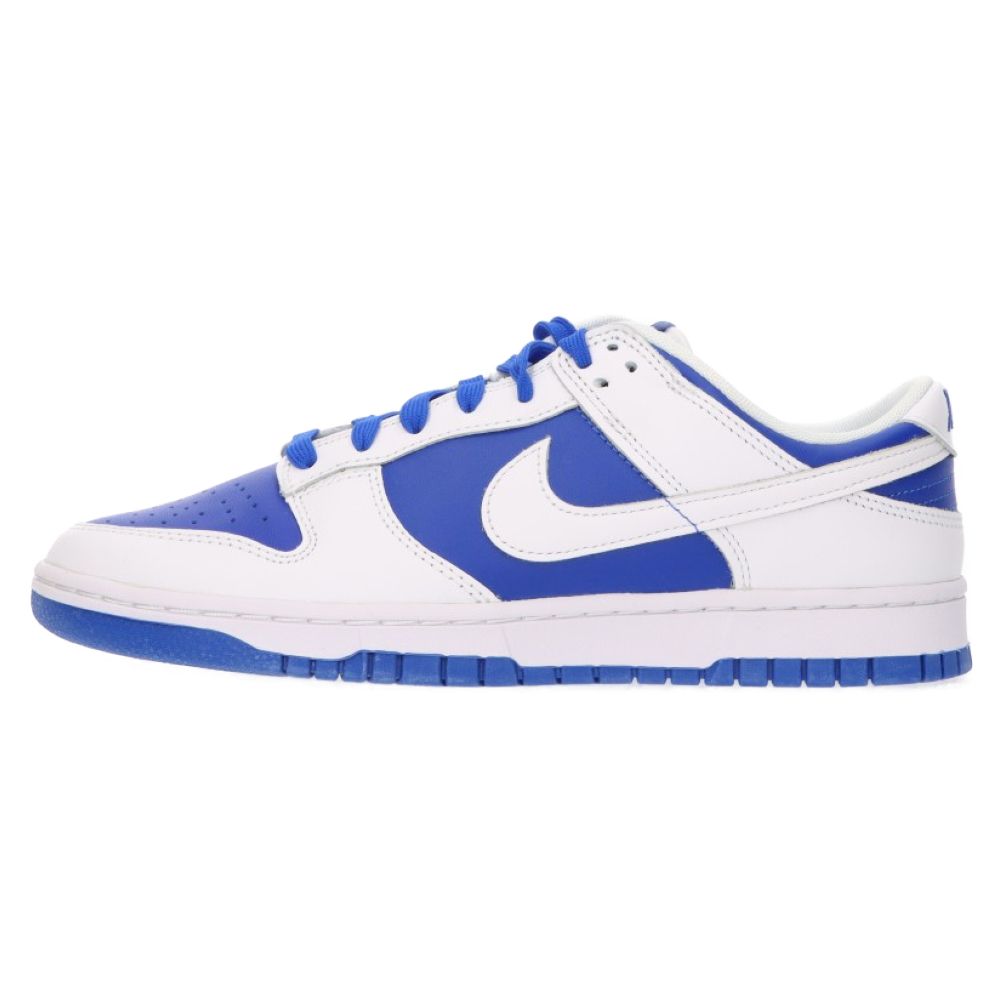 NIKE (ナイキ) DUNK LOW RETRO RECER BLUE DD1391-401 ダンクロー レトロ レーサーブルー ローカットスニーカー リバースケンタッキー ブルー/ホワイト US9/27cm