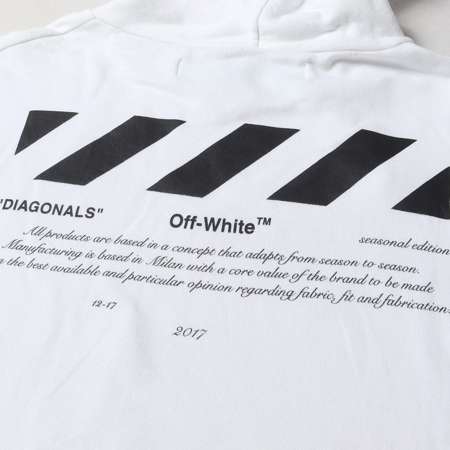 OFF-WHITE オフホワイト パーカー サイズ:XXL アイコンマーク