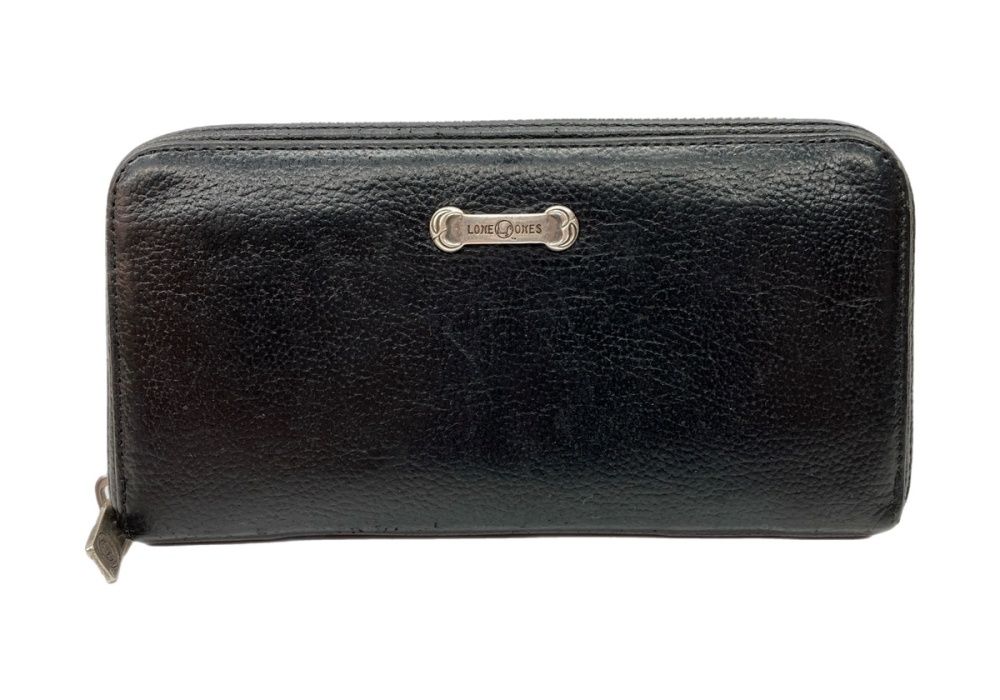 BLACK ラウンドジップ 長財布 ロンワンズ LONE ONES ZIPPER LONG WALLET ジッパー ロング