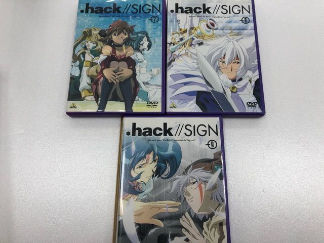 .hack//SIGN DVD-BOX　7枚組　限定版 Amazon.com: .hack//Sign - Anime Legends Complete Collection