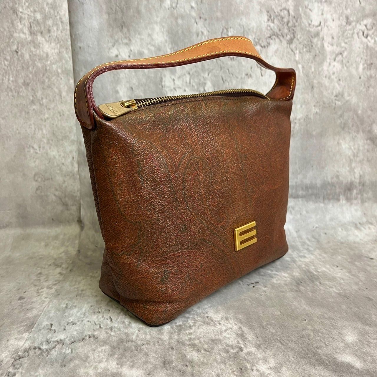✨良品✨ ETRO エトロ バニティバッグ 化粧ポーチ ハンドバッグ