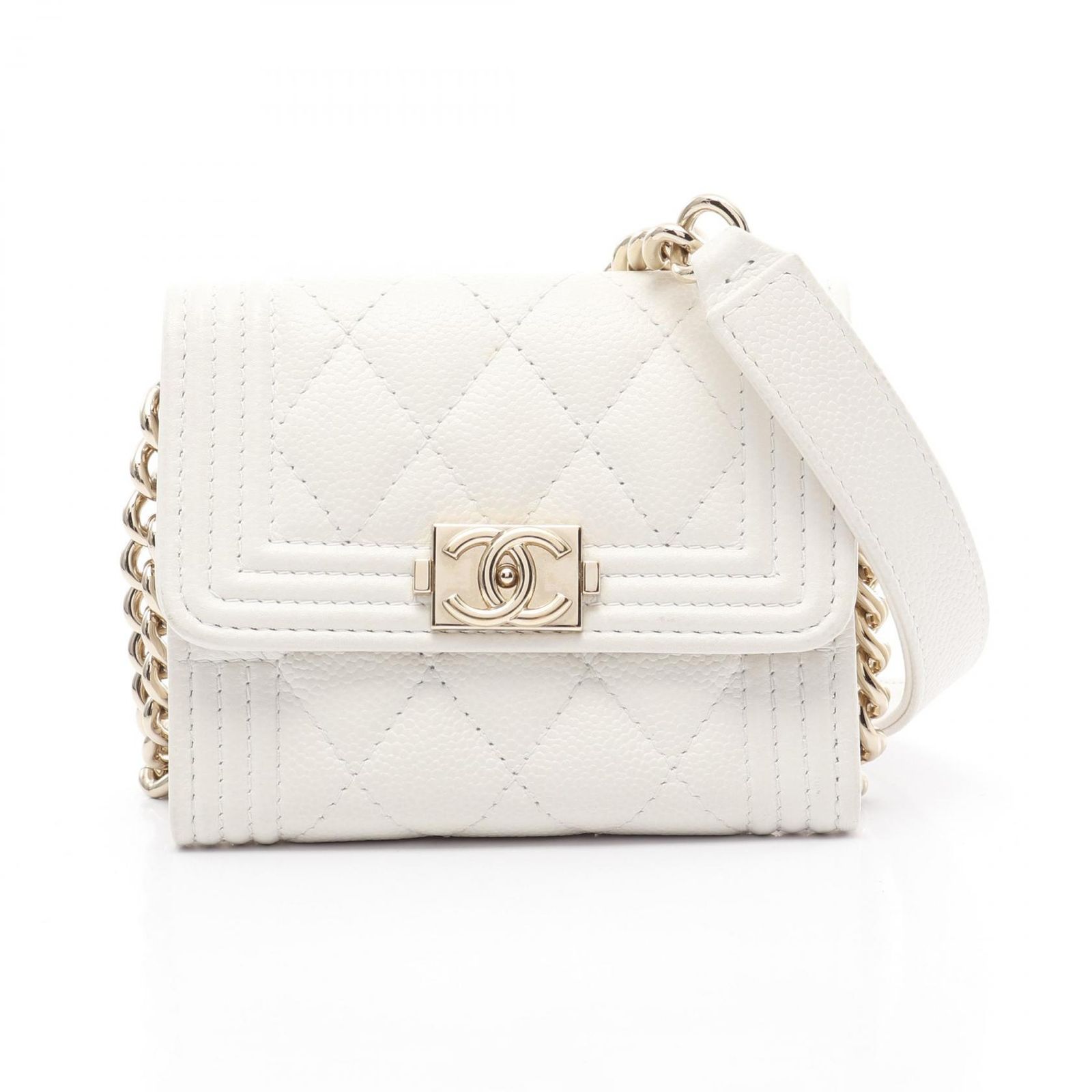 シャネル CHANEL ショルダーバッグ ボーイシャネル マトラッセ  