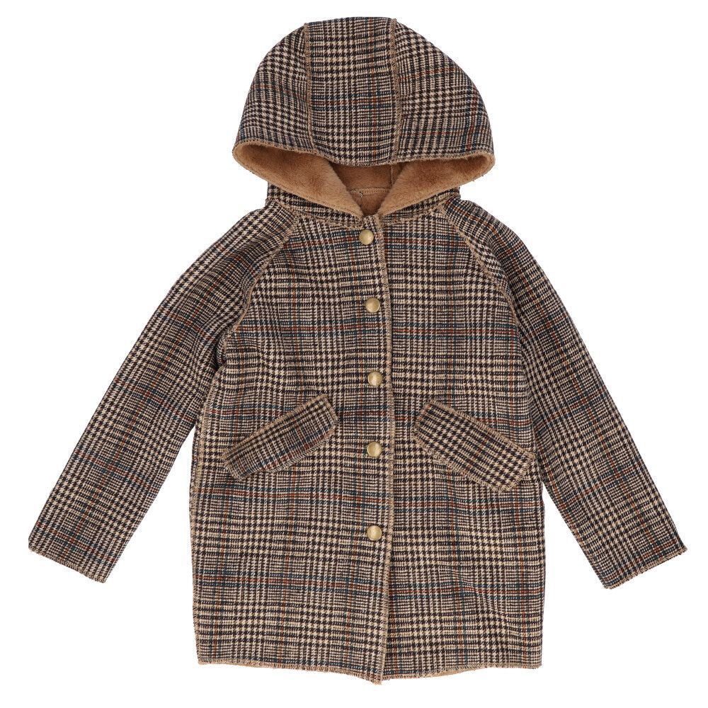 グレー  120cm  ダッフルコート 裏起毛 コート 子供服 pmycloth1109 ダッフルコート キッズ コート ボアコート ジャケット キッズコート 羽織り 羽織 ラシャコート フード付きコート フード付き フ