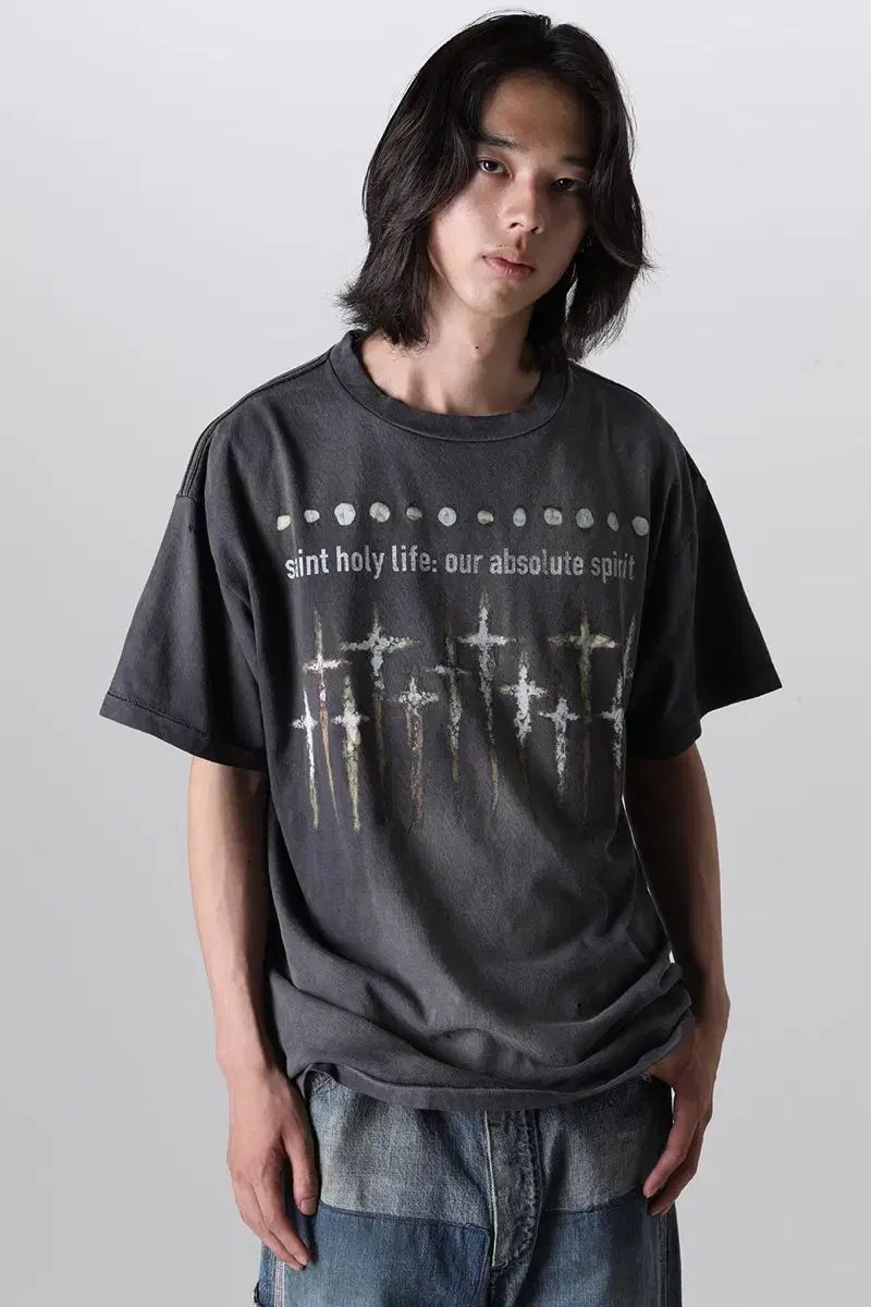 SAINT MICHAEL(セント マイケル) フォーサム・ワン Tシャツ （ L ）