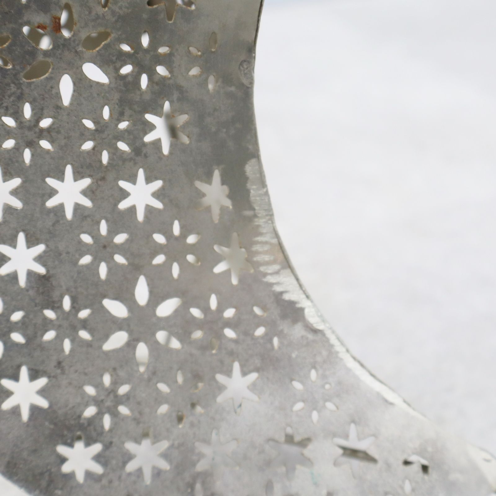 三日月雑貨 2個】21.5×12mm/シルバー/三日月コネクターチャーム - irori no