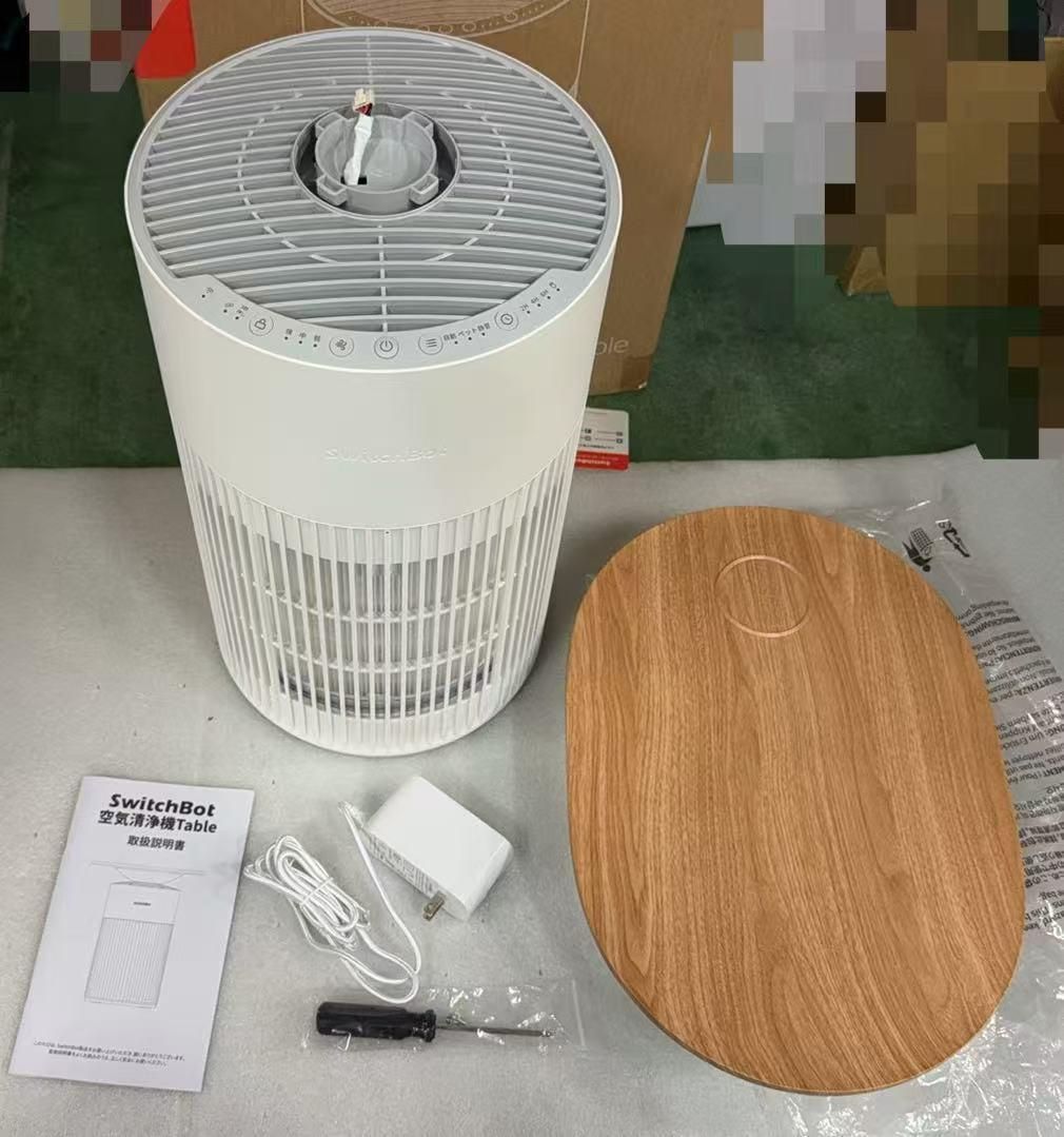 W5302310ランダム発送❣❊ 1台4役 SwitchBot 空気清浄機 Table 脱臭 ワイヤレス充電