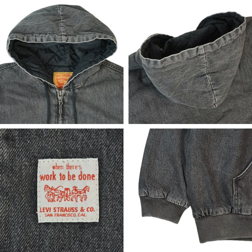 リーバイス LEVI'S フード付デニムジップジャケット Potrero Denim