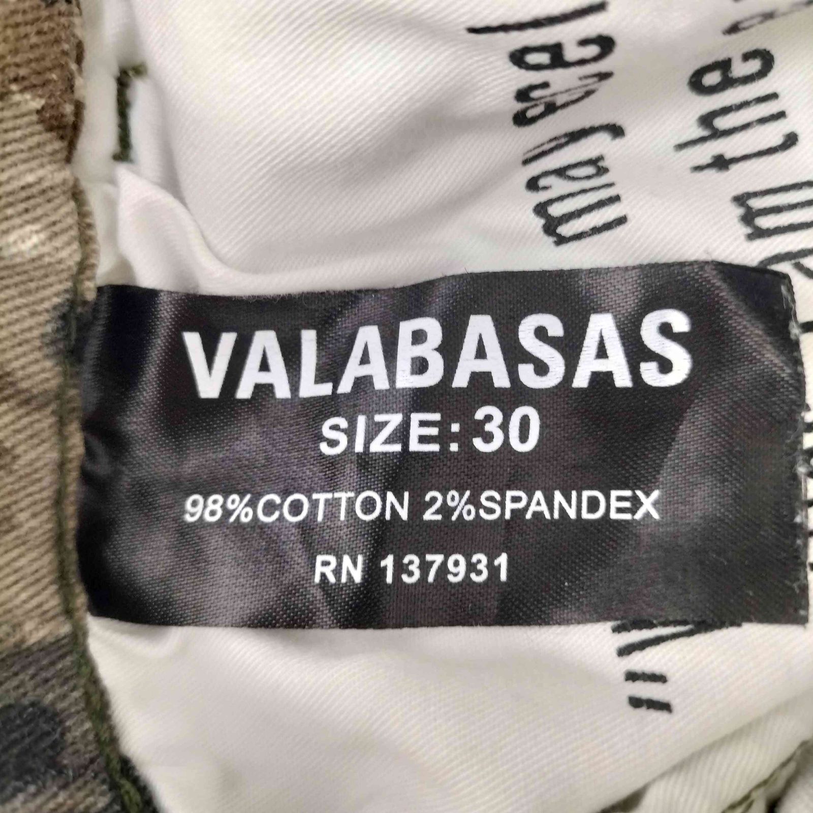 古着 VALABASAS