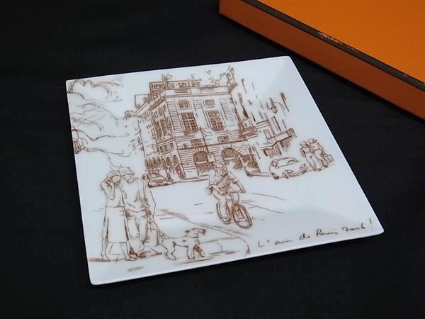 □新品同様□ HERMES エルメス 2006年顧客限定 プレート アクセサリー