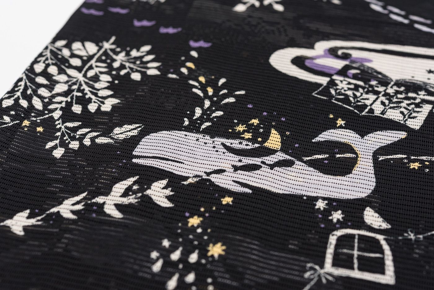 みすずうた みすずうた浴衣 綿絽浴衣 鯨 浴衣 レディース 単品 みすゞ