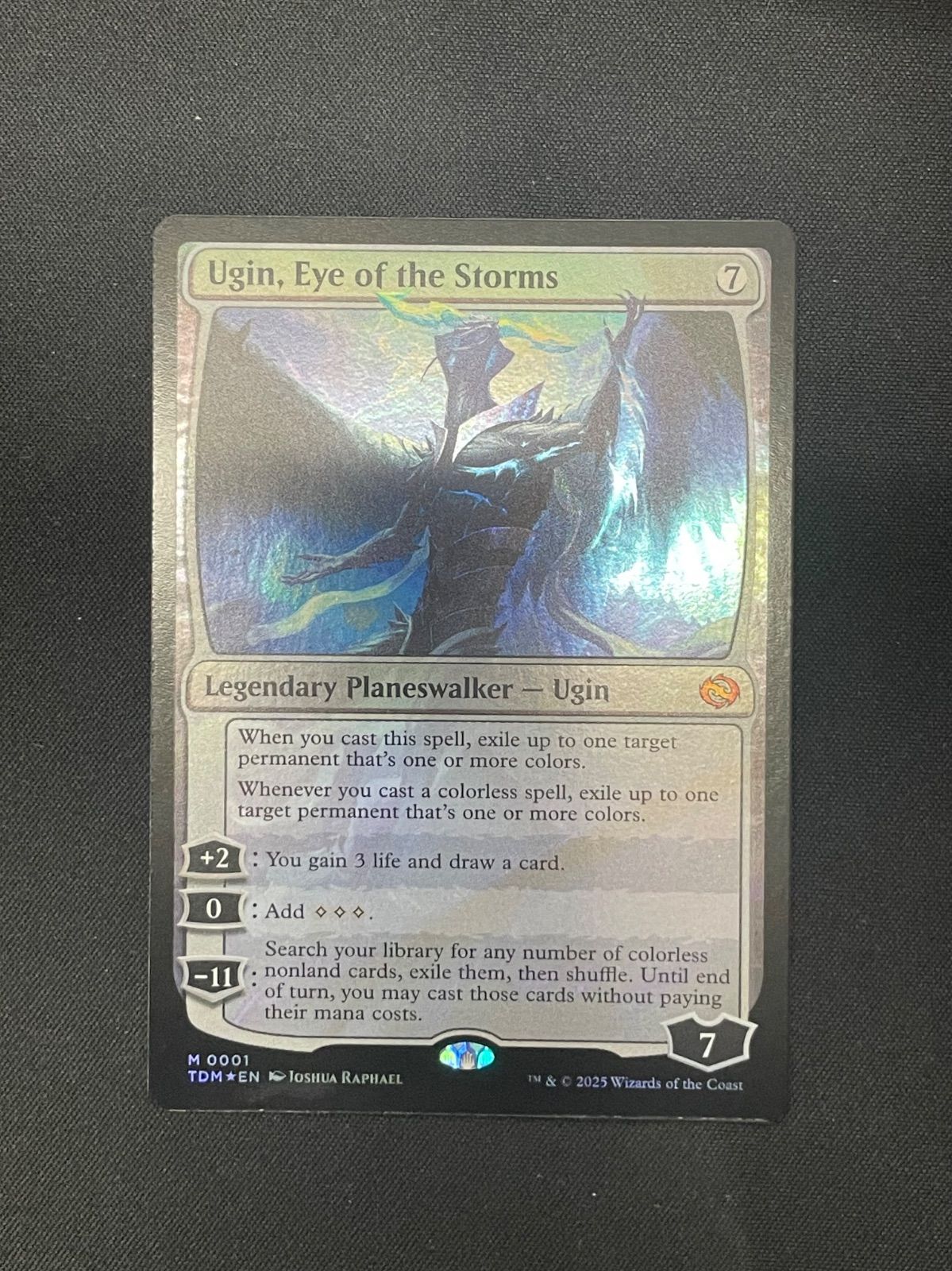 MTG・無色】Ugin,Eye of the Storms／嵐の目、ウギン（英語FOIL