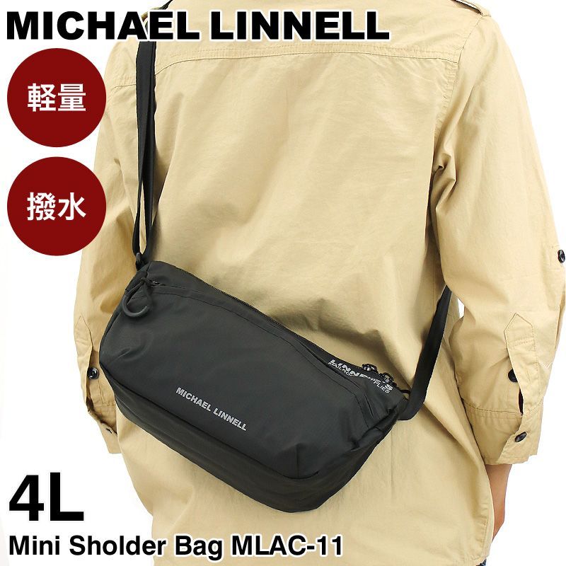 新品 マイケルリンネル ショルダーバッグ 4L MLAC-11