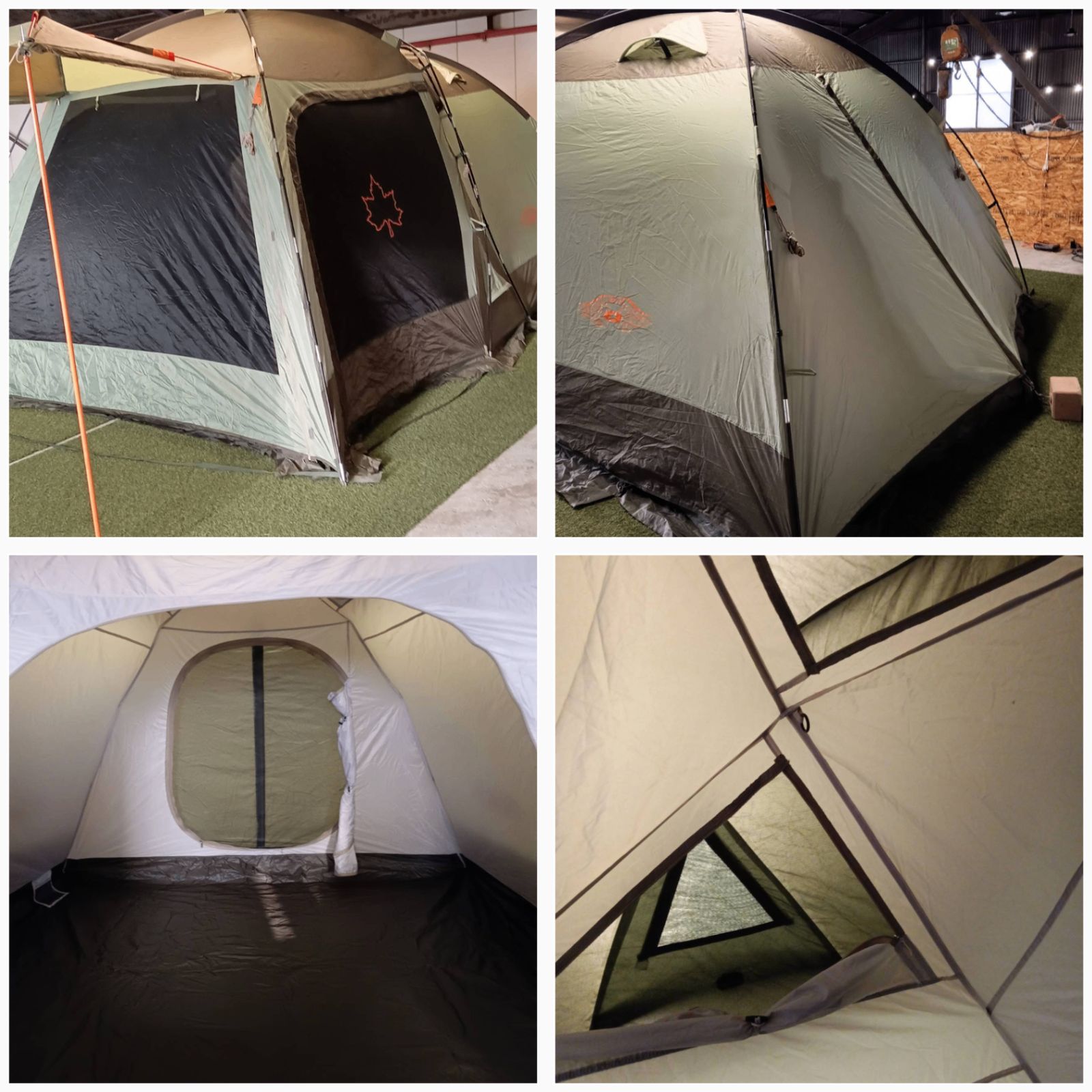 ロゴス ROSY 2ルームテント キャンプスタッグ インナーマット テントマット