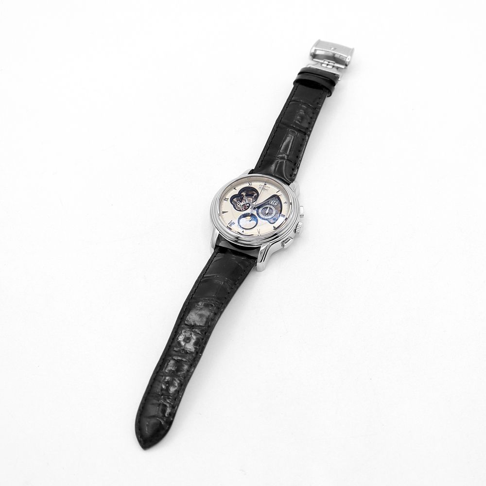 内部点検済 ZENITH ゼニス エル プリメロ XXTオープン 03.1260.4047  