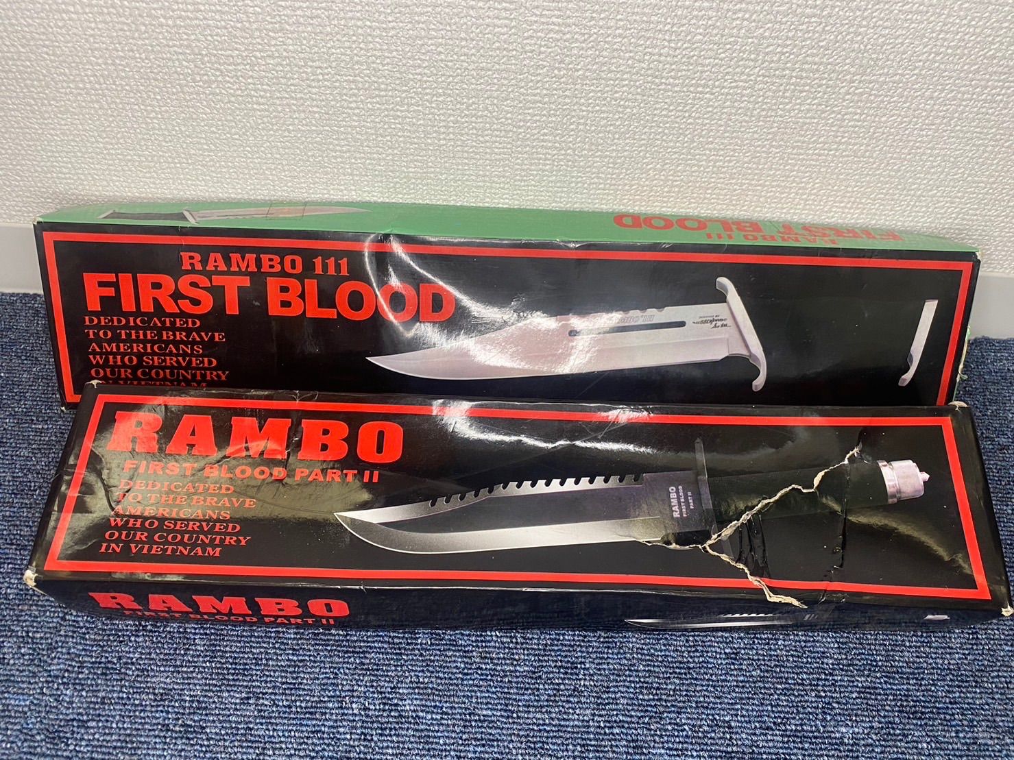 RAMBO FIRST BLOOD Ⅲ ランボーナイフ RAMBO FIRST BLOOD ランボーナイフ Rambo1 RAMBO3 - メルカリ