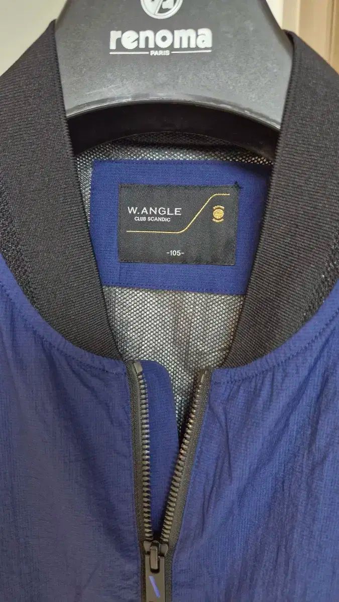 WIDE ANGLE ワイドアングル W.ANGLE ワイドアングル メンズ ウィンドブレーカー ネイビー 105