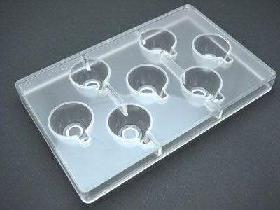 ポリカーボネイトチョコレートモールド カップ小MA1953