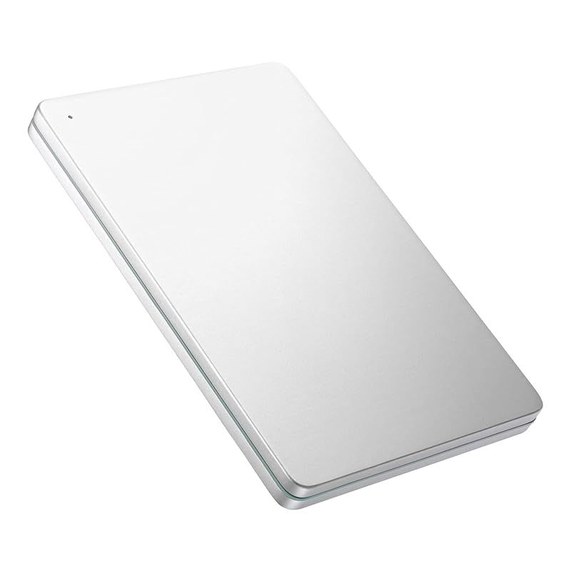 アイ オー データ ポータブルハードディスク 1TB USB 3.2 Gen 1 USB 3.0 対応 Silver×Green 日本製 HDPX-UTSC1S