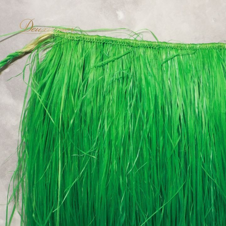 フラダンス 衣装 モレ グリーン系 腰みの ショート丈 スカート タヒチアン ケース付き セット 緑 鮮やか ハワイアン アロハ タヒチアン 紐 WWW_SUPERTOOLSSHOP_NL