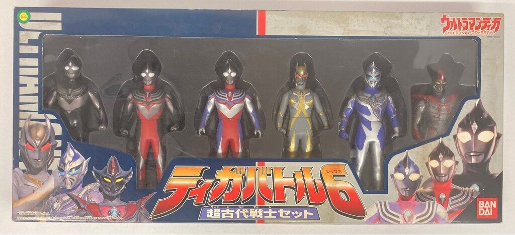 バンダイ ティガバトル6 超古代戦士セット 2000 - メルカリ