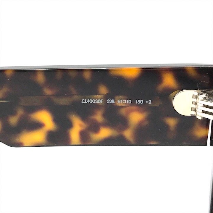 展示品 CELINE セリーヌ べっ甲 CL40030F メガネ サングラス アイ