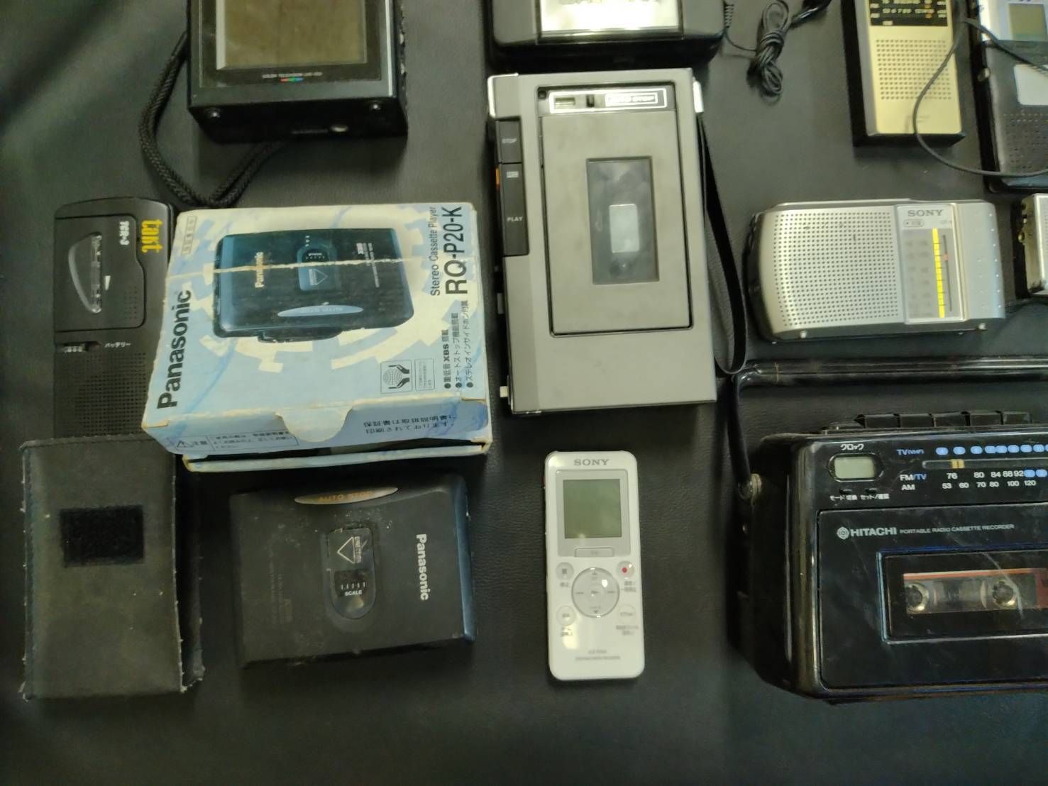 ポータブルラジオ、コンパクトラジカセ、ウォークマン まとめ売り