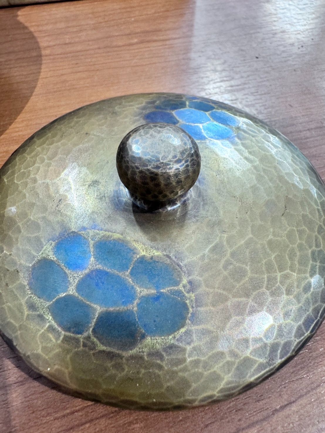玉川堂　￼ 鎚起銅器飾り皿(亀) 玉川堂 ￼ 鎚起銅器飾り皿(亀)