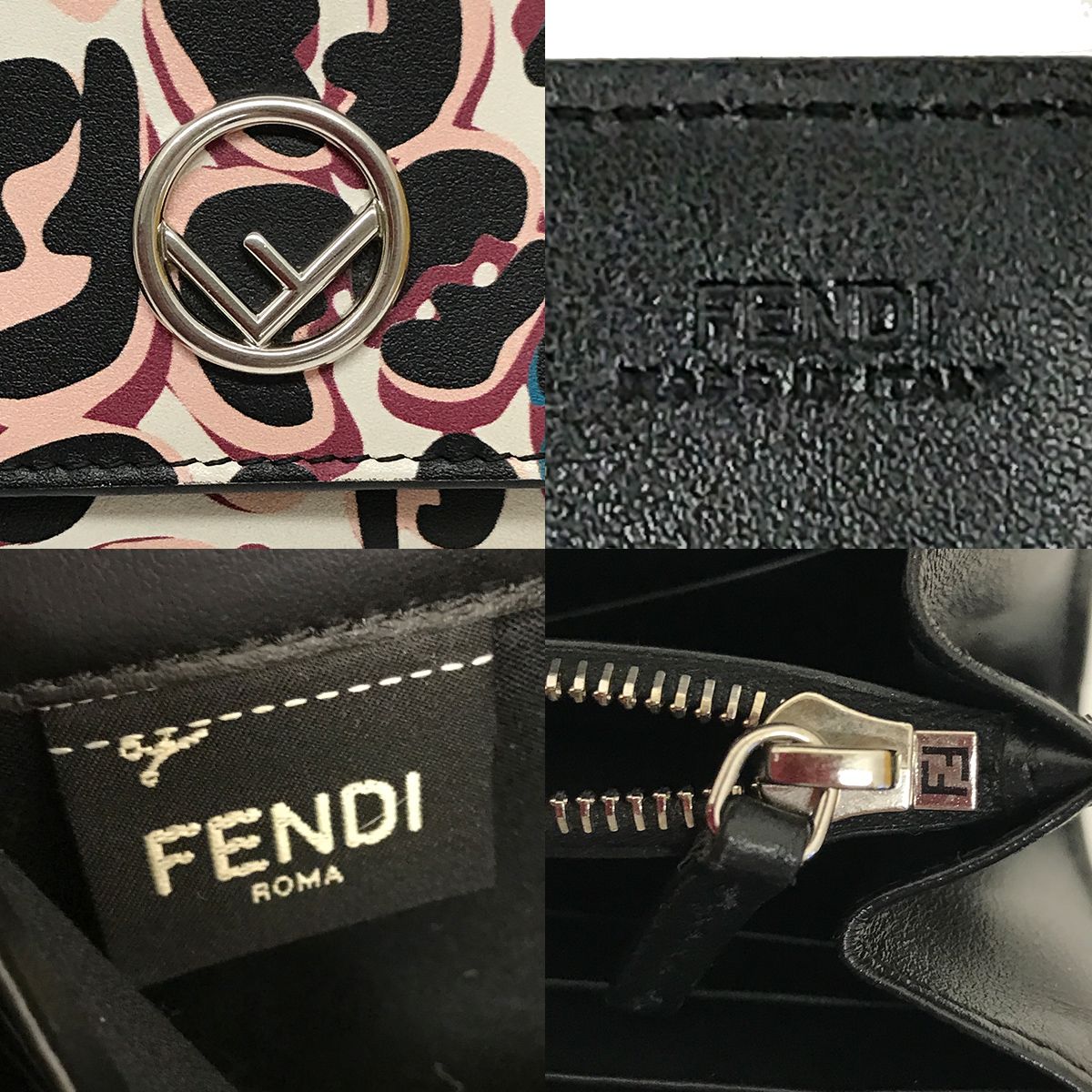 美品】FENDI フェンディ 長財布 財布 ウォレット エフイズフェンディ