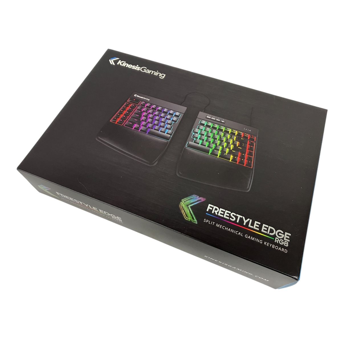 Kinesis Gaming Freestyle Edge RGB Split KB975-RED キーボード PC周辺機器 S10035751