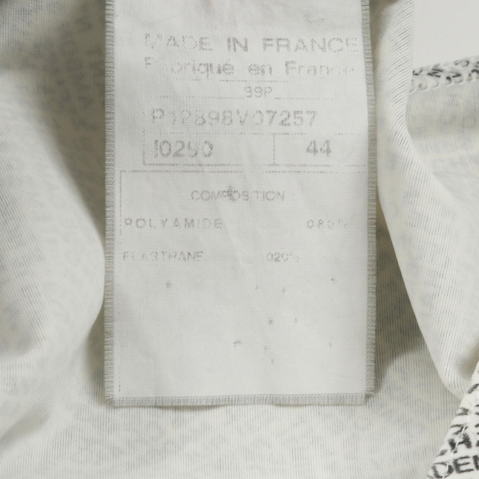 CHANEL　ロゴ生地縫い付けタンクトップ　38サイズ　超美品 CHANEL - シャネル タンクトップ サイズ38 M -の通販 by ブラン