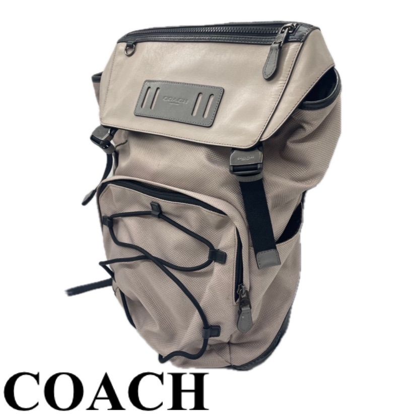限定価格【美品】コーチ COACH リュック バッグパック メンズ - メルカリ