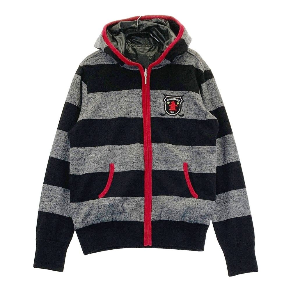 素材切替】マンシングウェア ニットジャケット ブルゾン ニット