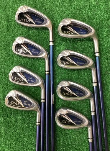 中古】ダンロップ XXIO 8 アイアンセット 27° Rフレックス 37.5
