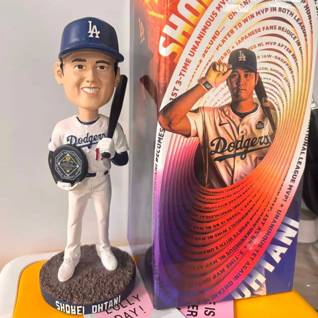 大谷翔平 2024 MVP ボブルヘッド ドジャーススタジアム 来場者限定 大谷翔平 2024 MVP ボブルヘッド ドジャーススタジアム 来場者限定