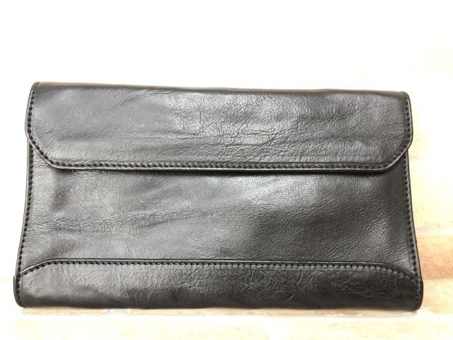 【中古】 袋付 Daniel&Bob ダニエル＆ボブ クラッチバッグ ハンドバッグ ブラック  111422015