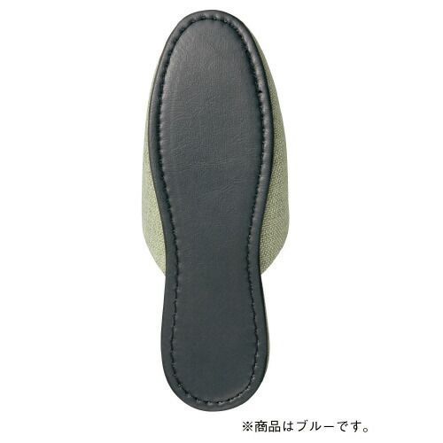 パ 布製スリッパ ３０足組 ブルー Ｌ サイズ 外寸法 約２８ｃｍ4637 1713 カウネット