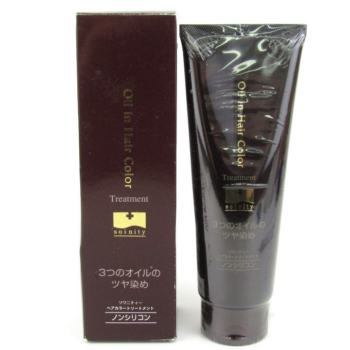 美髪オイルで綺麗に白髪ケア] ソワニティー ヘアカラー ソワニティー