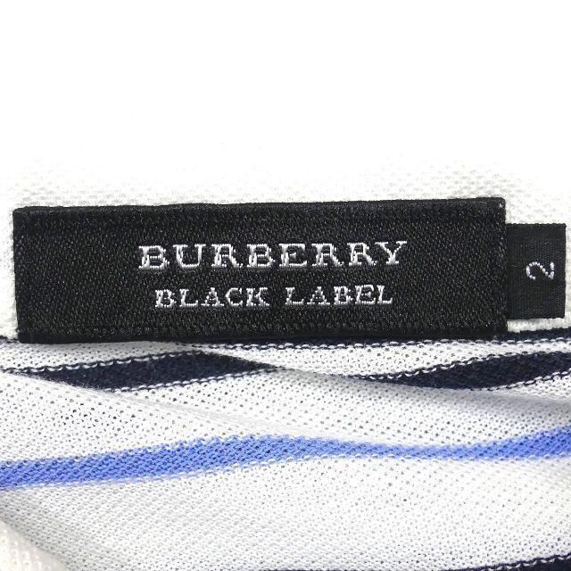 美品！！BURBERRY BLACK LABEL バーバリー　ポロシャツ　L 美品！！BURBERRY BLACK LABEL バーバリー ポロシャツ L