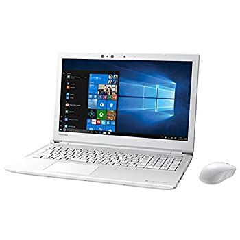 【中古-非常に良い】 東芝 ノートパソコン dynabook リュクスホワイト PT55GWP-BEA2