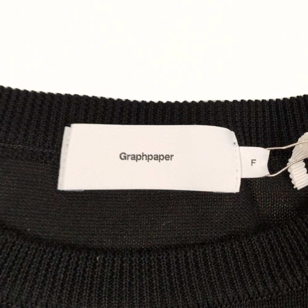 グラフペーパー 22SS Suvin L/S Crew Neck Knit ニットセーター 薄手  