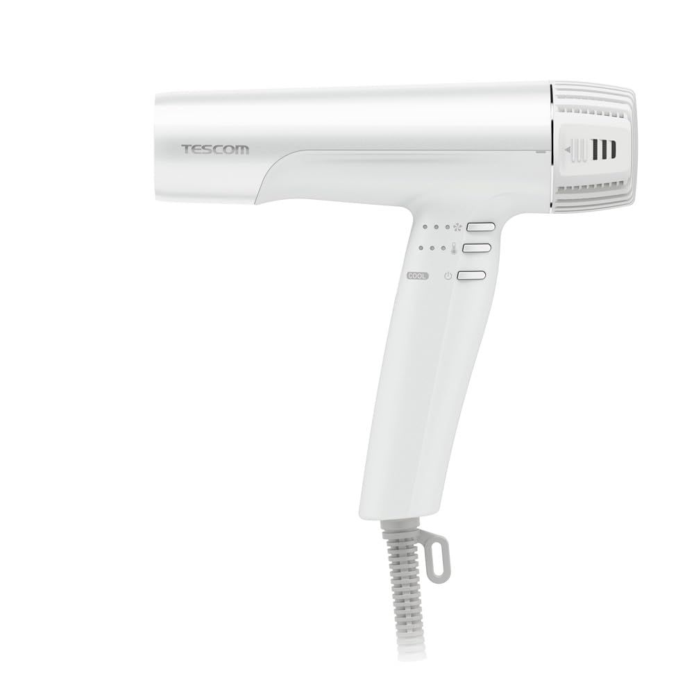 テスコム ヘアドライヤー プロテクトイオン 軽量 冷温風 ラク抜きプラグ TD770A-W 