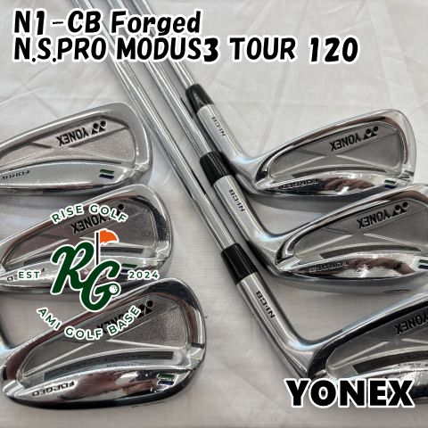 YONEX N1-CB フォージド アイアン 6本 右 S ゴルフクラブ メンズ YONEX N1-CB フォージド アイアン 6本 右 S ゴルフクラブ メンズ