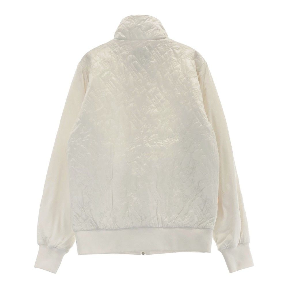 LE COQ GOLF ルコックゴルフ 中綿ジャケット ホワイト M ゴルフ サイズ：M LE COQ GOLF ルコックゴルフ 中綿ジップジャケット ホワイト