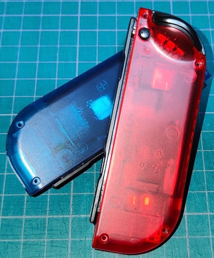 サイズ変更オプション 任天堂switch ジョイコンカスタム 左クリア