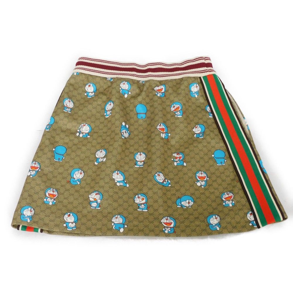 美品　グッチ×ドラえもん コラボ スカート GUCCI 美品 グッチ×ドラえもん コラボ スカート GUCCI