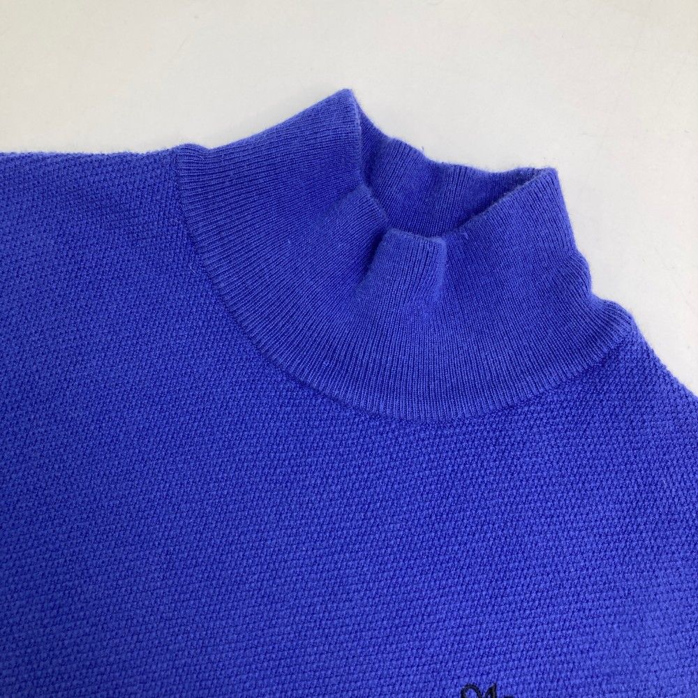 サイズ：M ST ANDREWS セントアンドリュース  ハイネック ニットシャツ  パープル系 [240101444723] ゴルフウェア メンズ ストスト サイズ：M ST ANDREWS セントアンドリュース ハイネック ニット