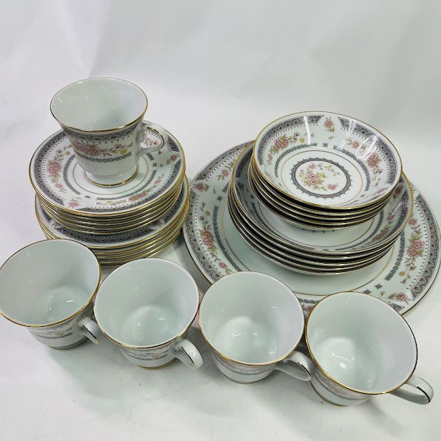 セール 【】セレブリティチャイナ食器26点セットエジンバラ大皿1カレー