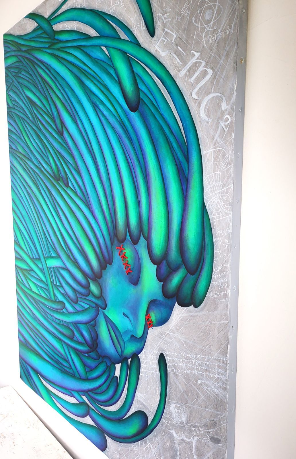 奇天烈Ⅱ - EccentricⅡ / モダン画 117×91㎝ F50 キャンバス 原画のみ