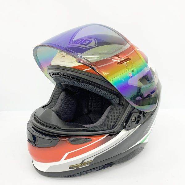 SHOEI Z-7 MYSTIFY TC-4 フルフェイスヘルメット ミラーシールド ピン